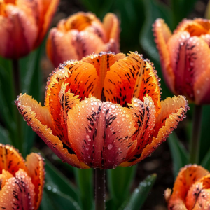 Тюльпан Литл Джем купить по цене от 199р. в интернет-магазине «Посадика» с доставкой почтой в в Сортавалае и по всей России – [изображение №1].