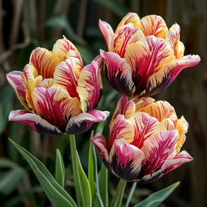 Тюльпан Роял Гарнит купить по цене от 425р. в интернет-магазине «Посадика» с доставкой почтой в в Сортавалае и по всей России – [изображение №1].